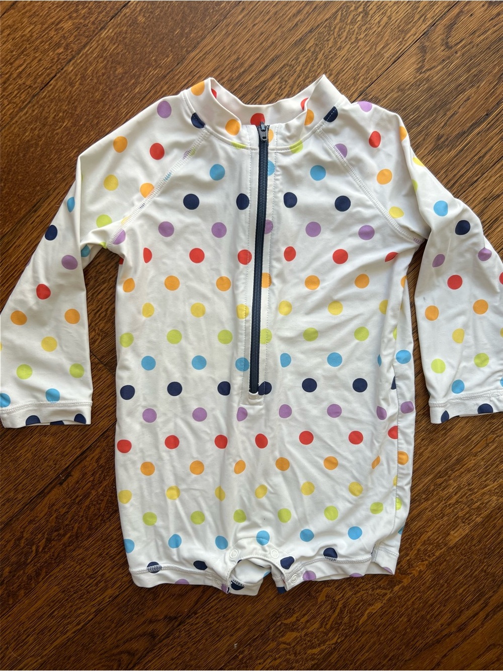 Primary swim rash guard 12-18m